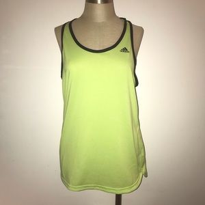 Adidas Climalite Neon Green Tank ✨